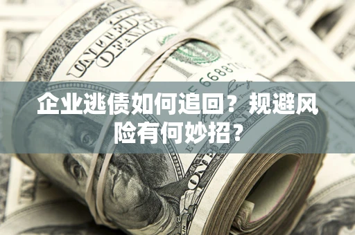 武汉企业逃债如何追回？规避风险有何妙招？
