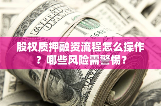 武汉股权质押融资流程怎么操作？哪些风险需警惕？