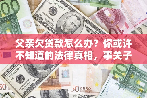 武汉父亲欠贷款怎么办？你或许不知道的法律真相，事关子女未来
