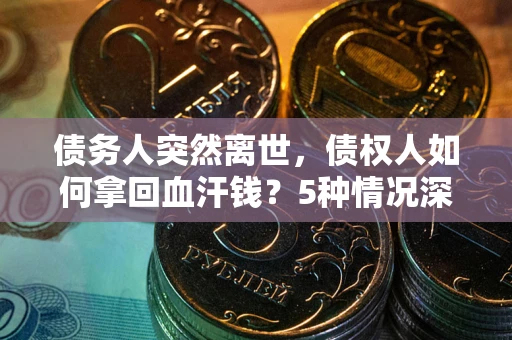 武汉债务人突然离世，债权人如何拿回血汗钱？5种情况深度解析