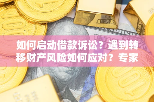 武汉如何启动借款诉讼？遇到转移财产风险如何应对？专家解局支招