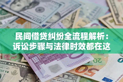 武汉民间借贷纠纷全流程解析：诉讼步骤与法律时效都在这儿了