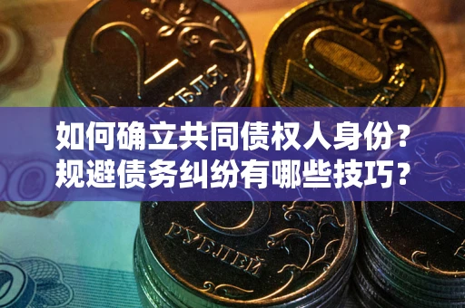 武汉如何确立共同债权人身份？规避债务纠纷有哪些技巧？