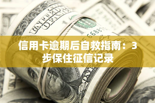 武汉信用卡逾期后自救指南：3步保住征信记录