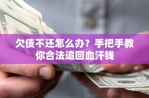 武汉欠债不还怎么办？手把手教你合法追回血汗钱