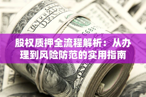 武汉股权质押全流程解析：从办理到风险防范的实用指南